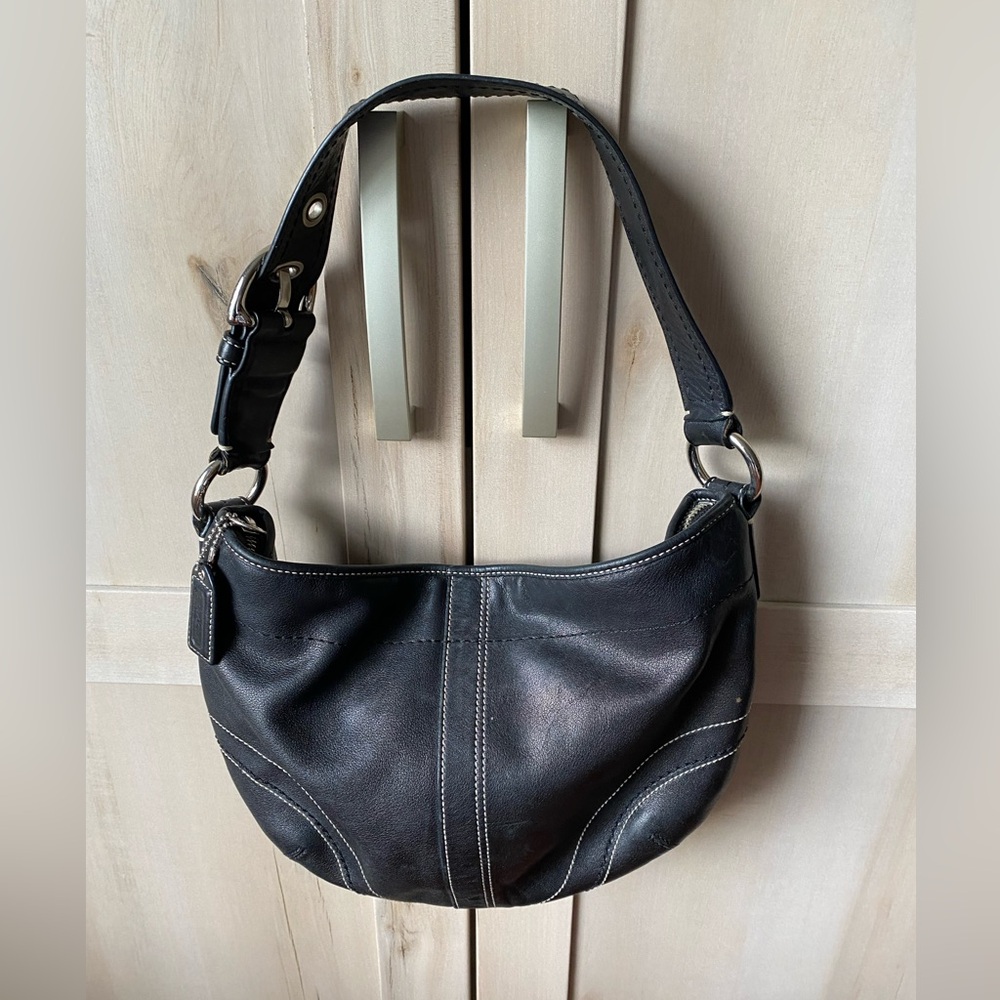 Vintage Coach Leather Soho Hobo Leather bag